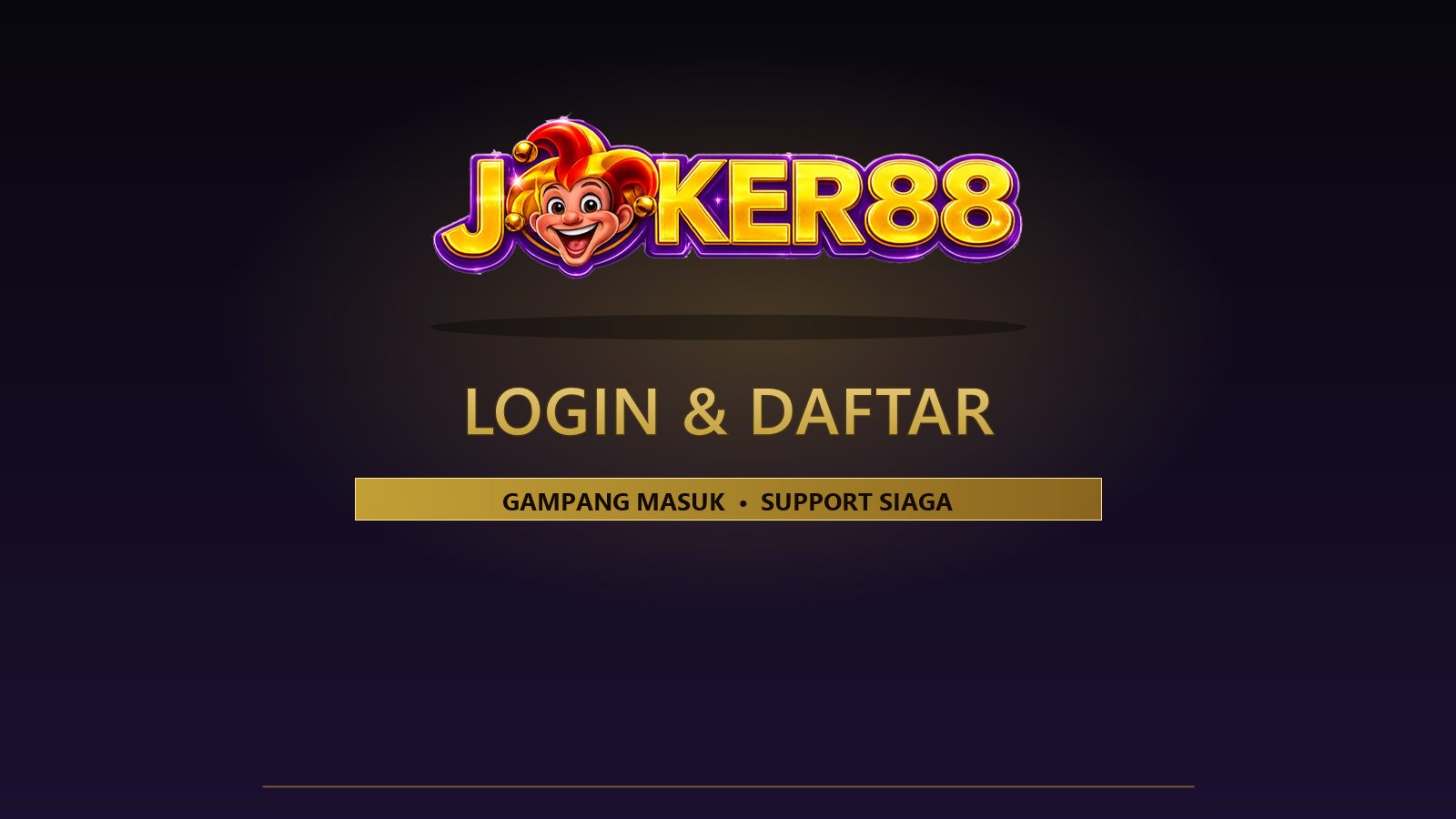 JOKER88 Login Daftar Banner